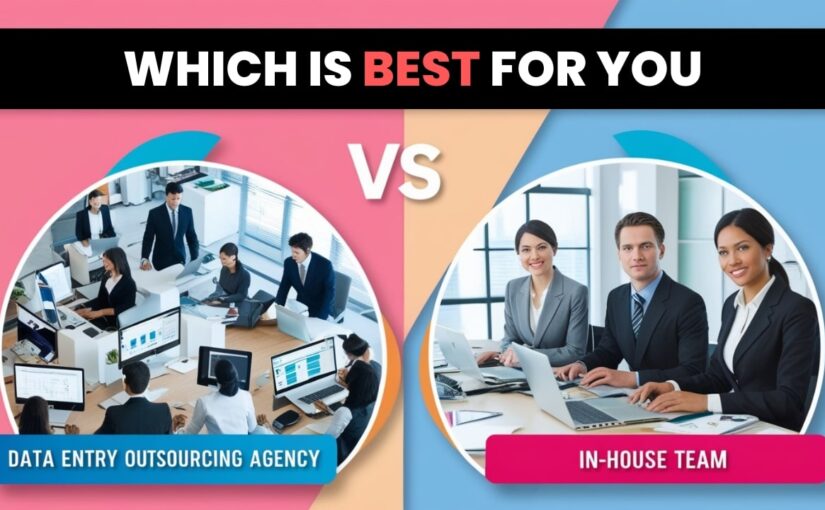 Data Entry Outsourcing Agency vs. In-House Team: Which is Best for You?